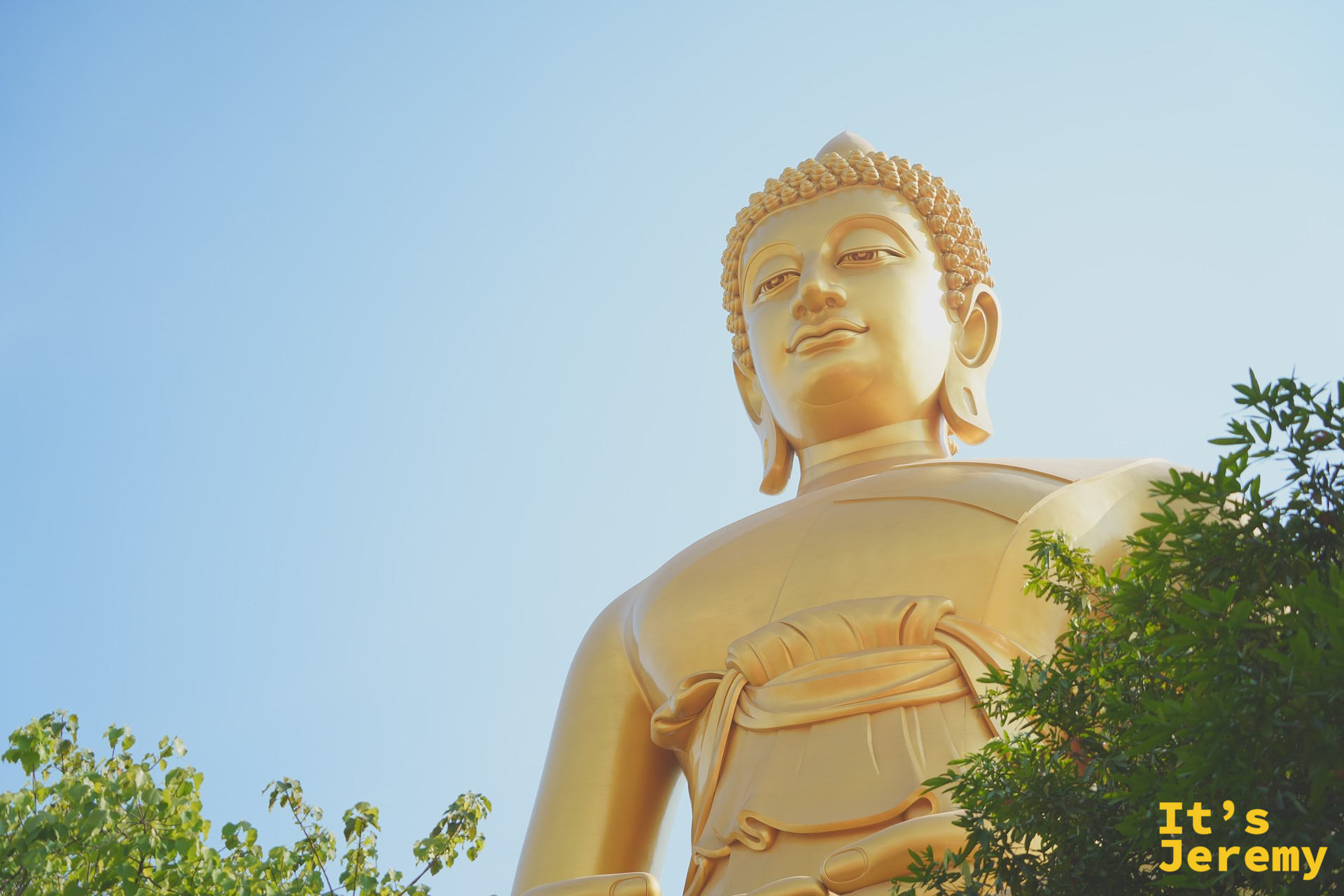 水門寺巨型金佛正面特寫