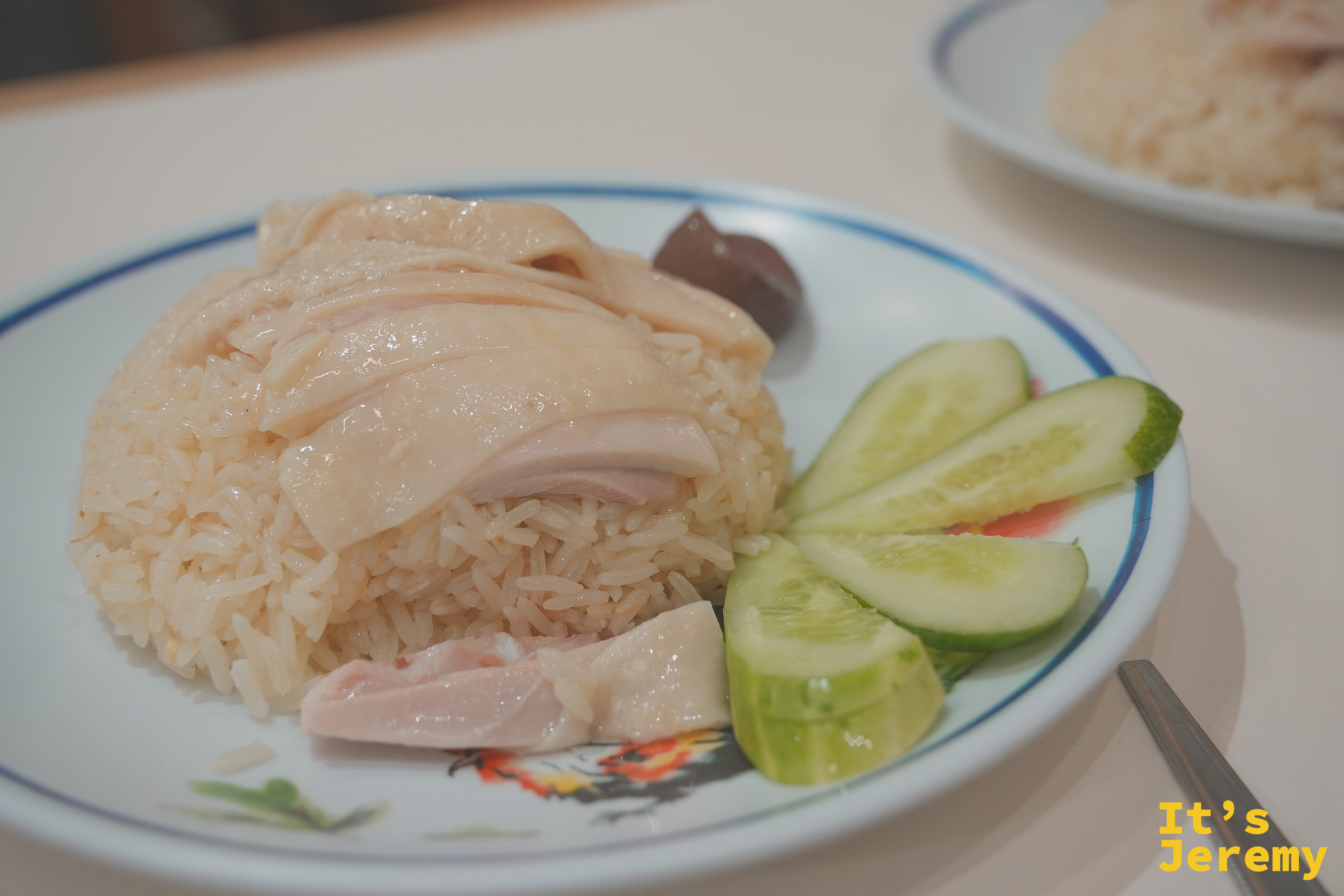 紅大哥海南雞飯特寫（取自店家介紹文）